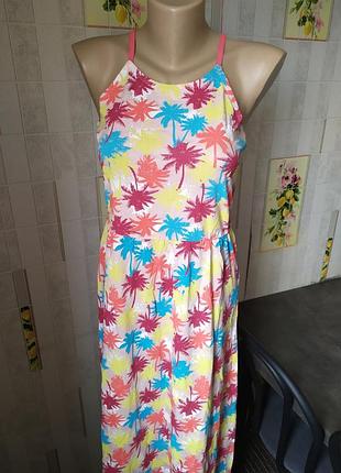 Сарафан пальми, пальми плаття бавовна