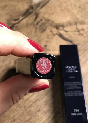 Блеск для губ dior rouge dior liquid metal 784