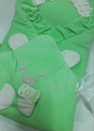 Конверт на виписку з пологового будинку для новонародженого2 фото