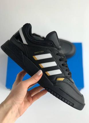 Кросівки адідас чорні мужські adidas drop step black