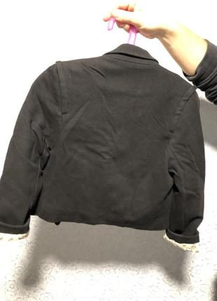 Укороченный пиджак с рукавом 3/43 фото