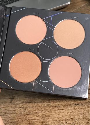 Палетка рум'ян zoeva nude spectrum blush palette