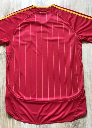 Чоловіча футбольна майка джерсі adidas spain 2006 2008 home football shirt2 фото