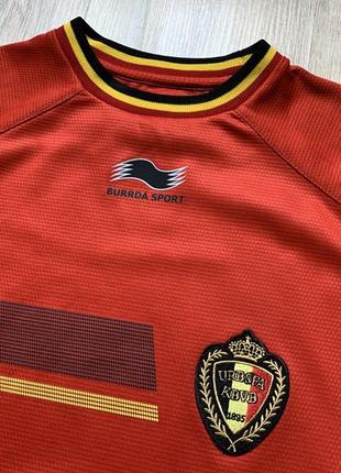 Коллекционная футбольная джерси burda belgium 2013 home football soccer jersey shirt4 фото