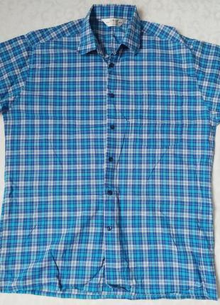 Рубашка в клетку st.michael хлопок размер m