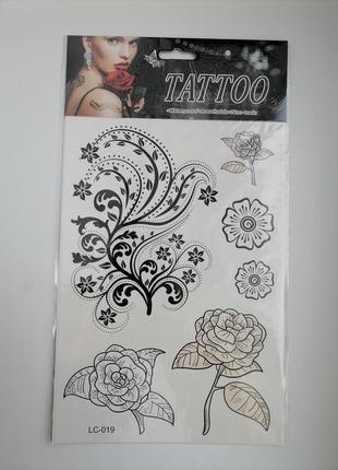 Flash tattoo временные татуировки
