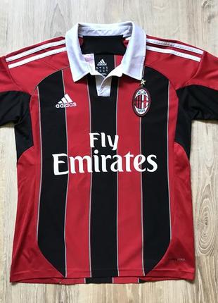 Подростковая коллекционная поло джерси adidas ac milan 45 balotelli