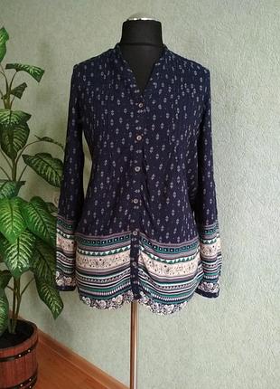 Удлиненная блуза рубаха.boysen's.