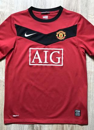 Підліткова колекційна футбольна джерсі nike manchester united 9 greenie