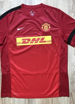 Мужская коллекционная футбольная джерси nike manchester united dhl9 фото