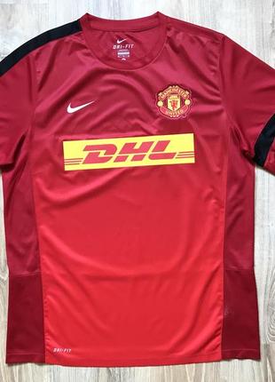 Мужская коллекционная футбольная джерси nike manchester united dhl1 фото