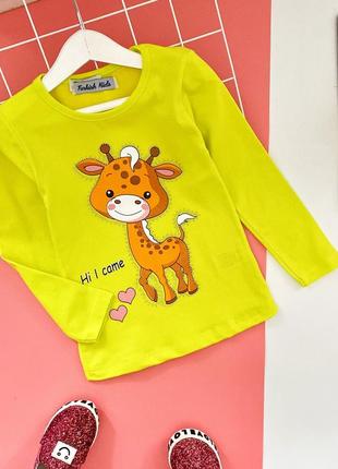 Милейший лонгслив для девочки