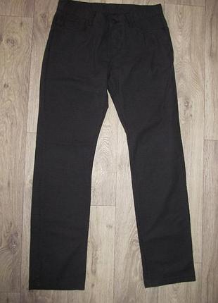Коттоновые брюки чинос zara man denim ® р. м - 180/80а