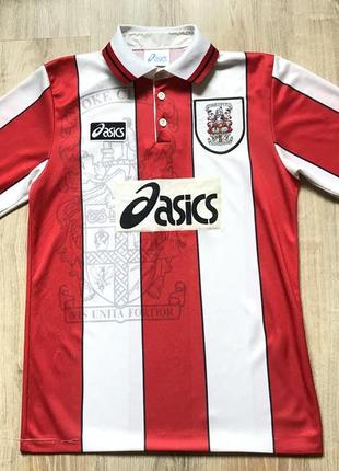 Чоловіча вінтажна футбольна джерсі asics stoke city fc 1996-1997 scfc
