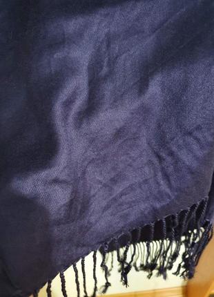 Шикарный шарф палантин с напылением шёлка4 фото