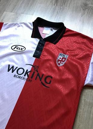 Мужская редкая винтажная джерси paulas benara woking fc 1996/19973 фото