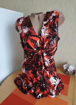 Красивый сарафан платье в пол,длинный сарафан р.46-48 вискоза