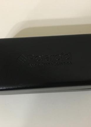 Жесткий кожаный футляр чехол для очков  polaroid