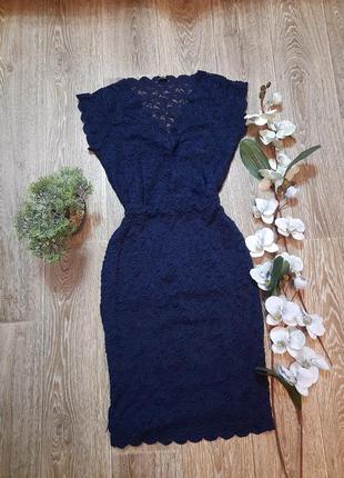 Темно- синее платье от orsay.
размер м.
длина 100см