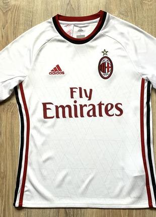 Подростковая футбольная джерси adidas fc milan1 фото