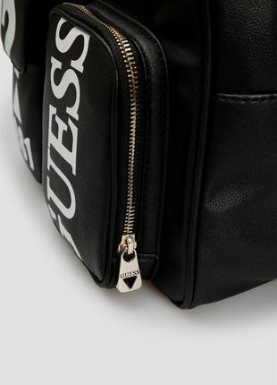 Жіночий чорний рюкзак guess (оригінал).8 фото