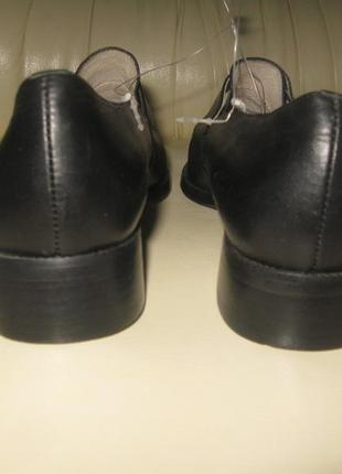 Стильные туфли кожаные3 фото