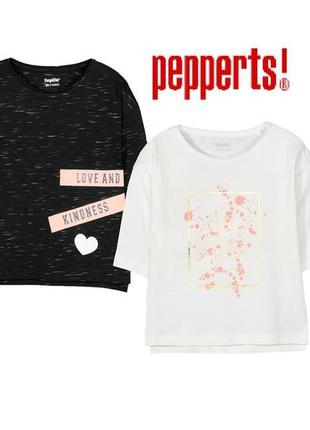 Новый набор 2 шт регланов для девочки pepperts р.134/140