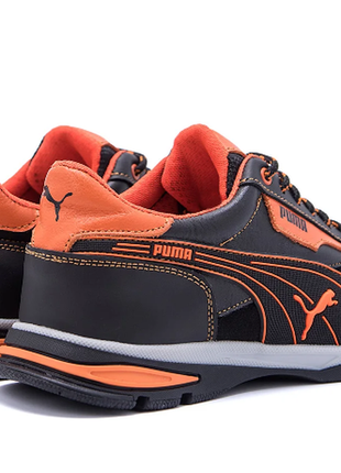 Мужские кожаные кроссовки puma  10\44 фото