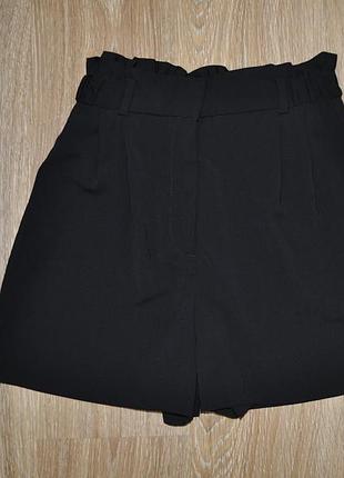 Черные класические шорты xxs h&m2 фото