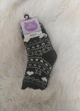 Дитячі шкарпетки на хутрі