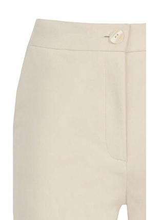 Короткі шорти жіночі до коліна на резинці стрейчеві літні zaps siva 020 бежеві6 фото