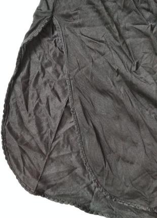 Damella черный подъюпник подюпник комбидресс комбинация юбка черная юбка атласная пижама2 фото
