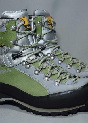 Scarpa triolet pro gtx gore-tex ботинки трекинговые непромокаемые италия оригинал 38р/24.52 фото