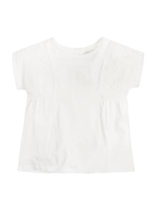 Футболка с кружевом на девочку 11-12 лет  cool club