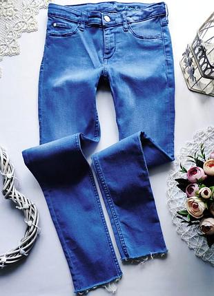 Стрейчевые джинсы узкачи для девочки  артикул: 5875
