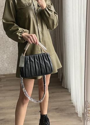 Новая чёрная сумка с цепью несколько штук осталось