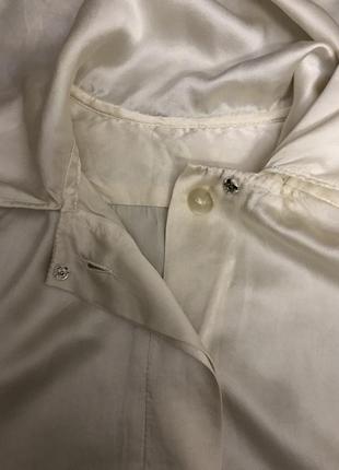 Mauro gavadini-роскошная шелковая блуза швейцария винтаж! р.-405 фото