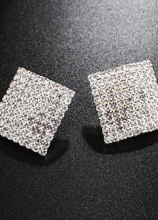 Сережки, сережки, вечірні, вечірні сережки, сережки кристалічні