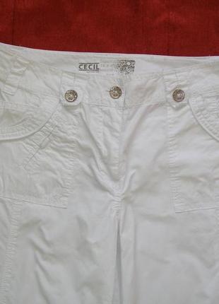 Бриджи шорты капри женские хлопок cecil s, m