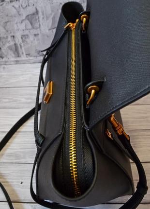 Шикарна сумка celine чорна жіноча на подарунок3 фото