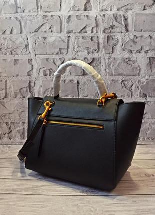 Шикарна сумка celine чорна жіноча на подарунок2 фото