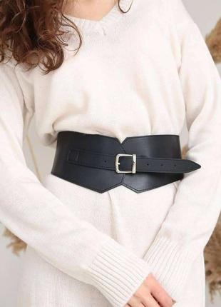 Женский ремень с эко кожи