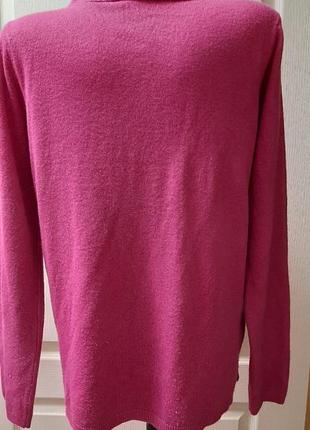 🦋 мягкий розовый свитер с хомутом2 фото