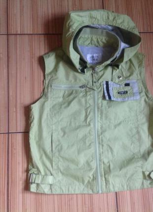 Жилетка з капюшоном "armani"