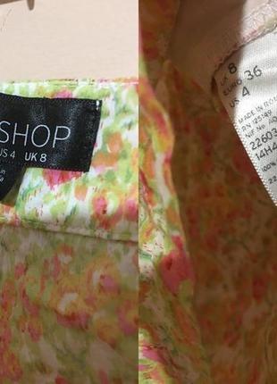 Идеальные летние шорты topshop в цветастый принт3 фото