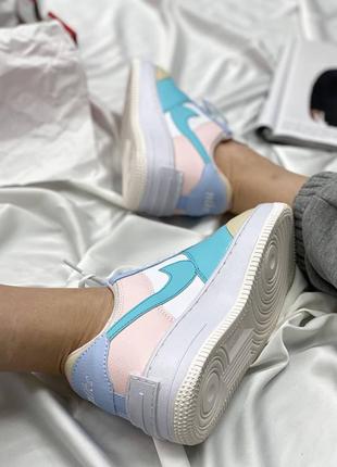 Nike air force 1 shadow multi, женские кроссовки найк4 фото