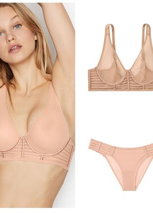 Victoria's secret комплект білизни з колекції luxe lingerie