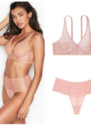 Victoria's secret комплект белья из коллекции luxe lingerie