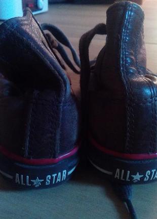 Кеди converse 31 розм,19 см,шкіра!