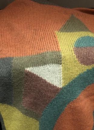 Свитер реглан джемпер пуловер  шерстяной (98-367)4 фото